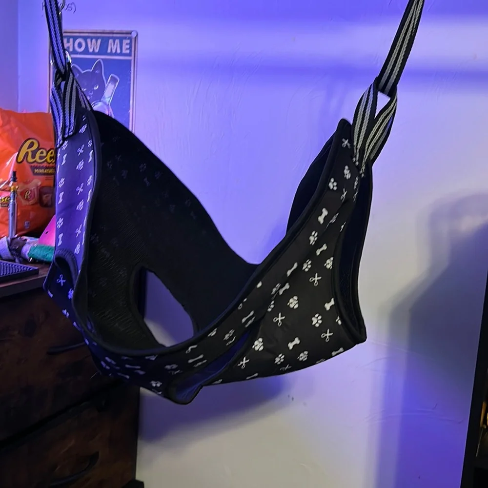 Dog grooming swing / harness